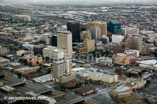 © aerialarchives.com,   El Paso, TX ,  stock aerial photograph, aerial 
photography, AHLB3102.jpg