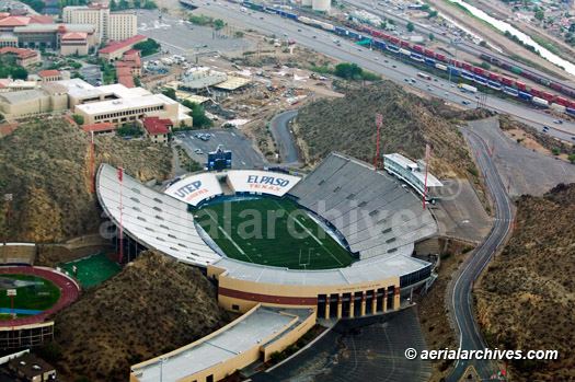 © aerialarchives.com,   Univerity of Texas, El Paso, aerial
photography, AHLB3110.jpg