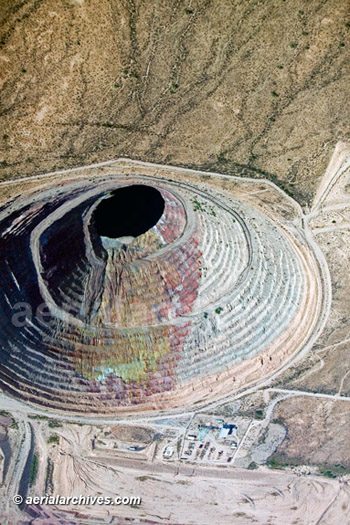 © aerialarchives.com,   Aerial Photograph | Abandoned Copper Mine | Casa Grande, Arizona ,  stock aerial photograph, aerial
photography, AHLB3157.jpg