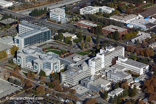 © aerialarchives.com Santa Clara Valley Medical Center San Jose, California, CA, aerial photograph,
AHLB5868, BP2RNE